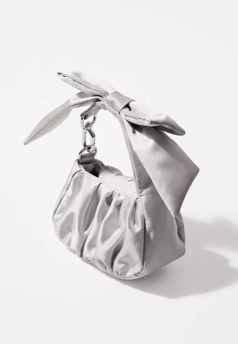 Satin-Bow Nano Bag