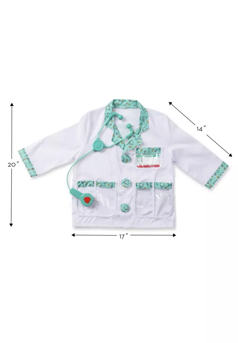 Melissa and store doug doctor costume