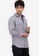 ZALORA BASICS grey Flap Pocket Long Sleeve Shirt F6908AAF85B0EDGS_1