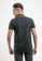 FOREST black Forest Two Tone Pique Slim Fit Polo Tipped Collar T-Shirt - 23196-01Black AED13AAFF1CC74GS_3