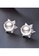 XAFITI silver Sterling Silver Zircon Tassel Stud Earrings 37A4EAC465F777GS_3
