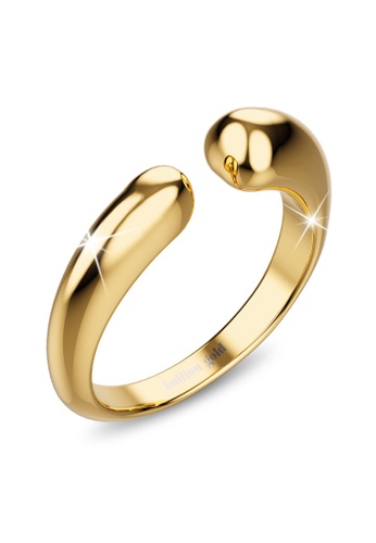Bullion Gold gold BULLION GOLD Gaping Jasper Ring in Gold 10FE0AC5CEBBA8GS_1
