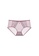 ZITIQUE pink Women's Simple Design Non-wired Seamless Front Buckle Push Up Lingerie Set (Bra And Underwear) with Multiple-ways Back Straps - Pink 9C4C2US2AC52E7GS_3