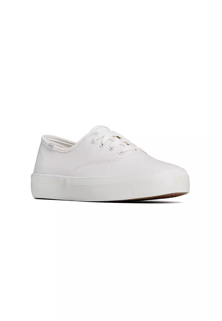 Womens' Champion GN Leather Sneaker White (WH67979)