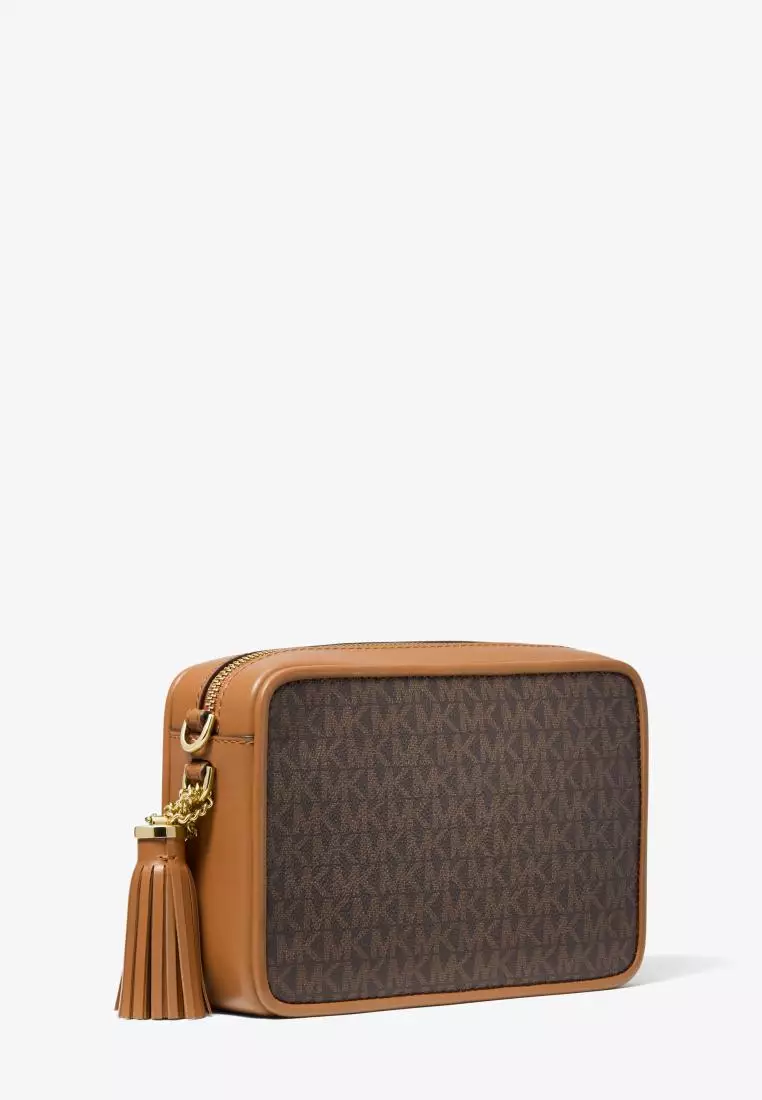 Jet set charm best sale leather camera bag