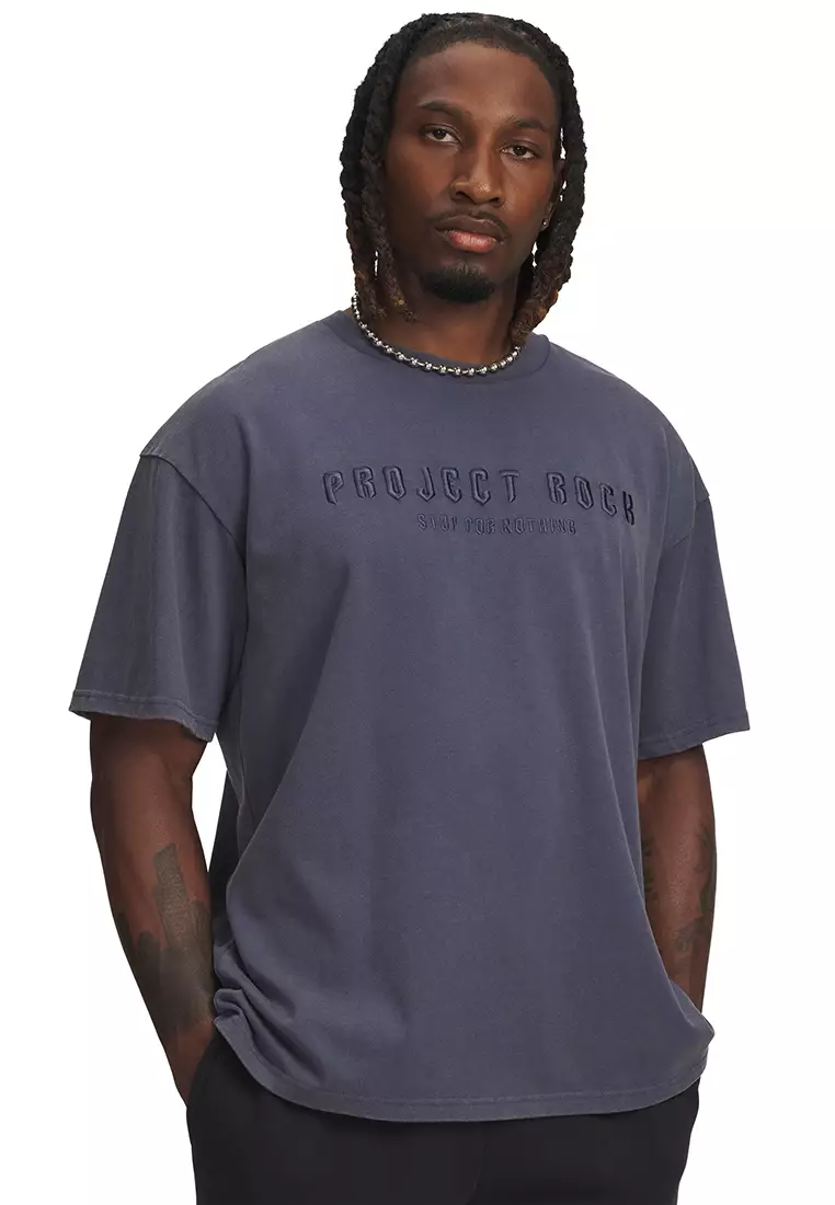 Buy Under Armour Project Rock Short Sleeves T-Shirt 2025 Online