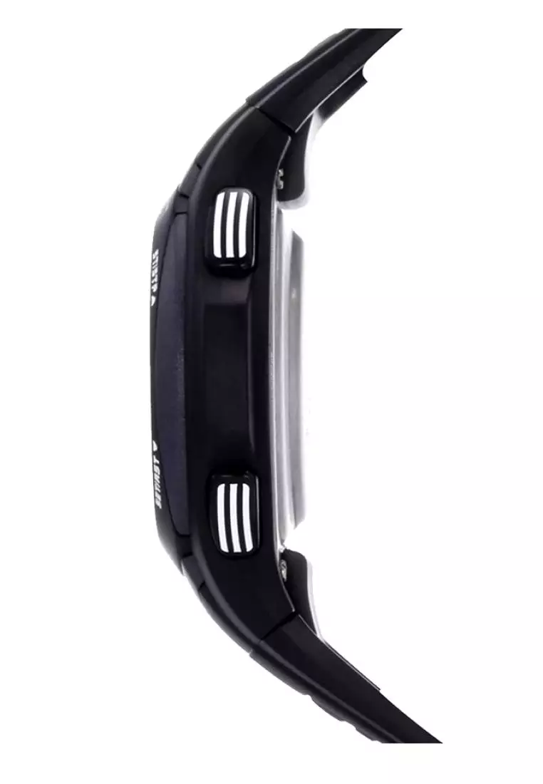 Jam Tangan Pria Lorus Original Garansi Resmi R2305EX9 Strap Silicone Black Digital