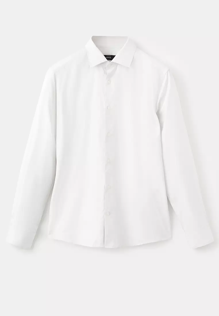 100% Cotton Striped Slim-Fit Shirt