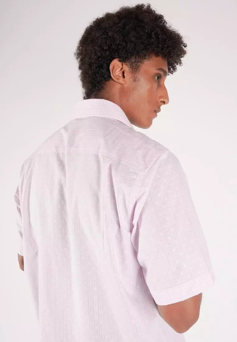 Kemeja Lengan Pendek Pierre Cardin Rotte Plaid