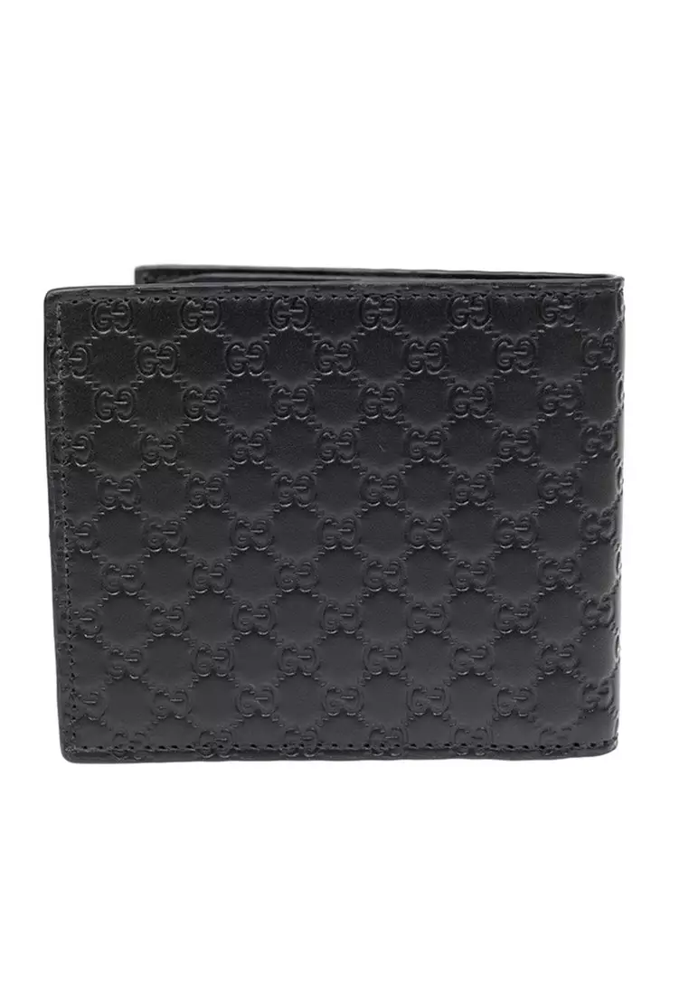 Gucci Gucci Micro Guccissima Bi-Fold Wallet in Black 2023 | Buy Gucci ...