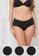 ONLY black Chloe Lace Skin Briefs 3-Pack 10AA6USE9AEEFDGS_1