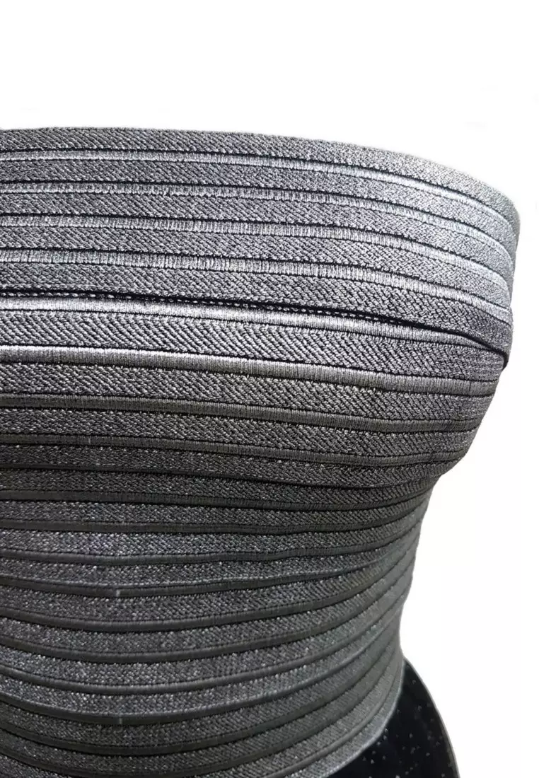 Romantic Shiny Elasticband Glitter Tulle Short Dress