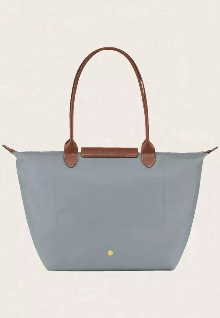 Longchamp Le Pliage Original Tote Bag L Steel