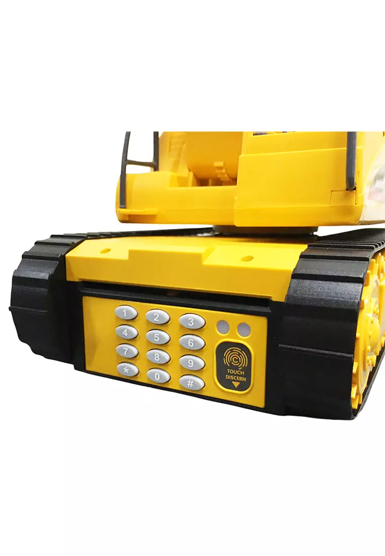 Jual figoltoys Mainan Anak Menabung Celengan Anak Unik Mobil Konstruksi