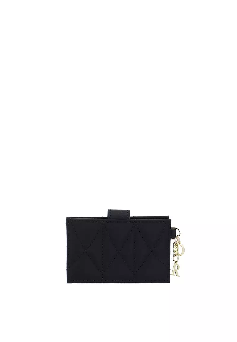 Celeste Noir Card Holder - Black