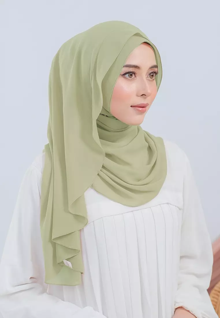 HIJAB INSTAN LUBNA - DUSTY SAGE