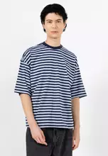 True Navy/Powder Blue Stripe