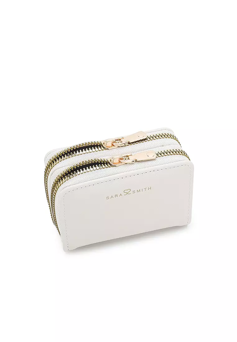 Women's Short Wallet / Purse - White