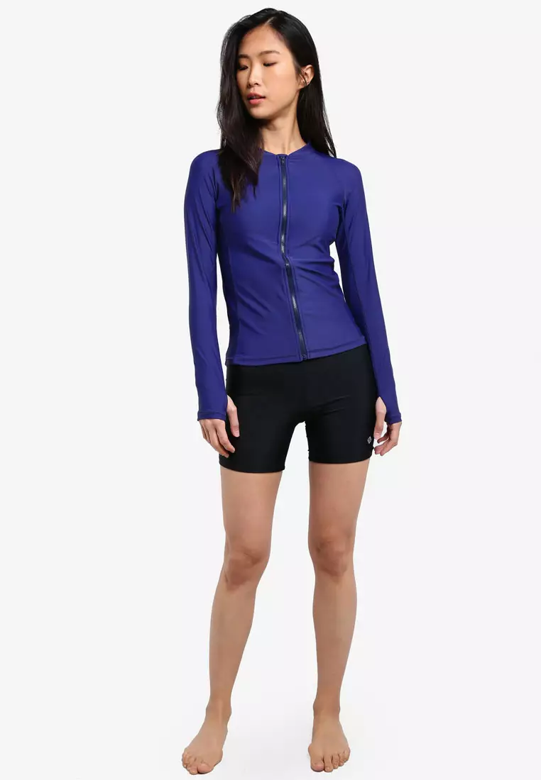 UPF 50+ Zip Front Rashguard