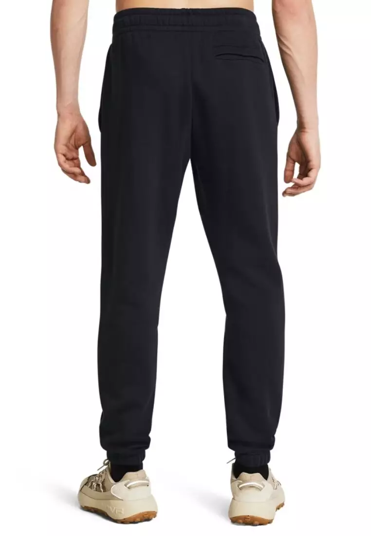 Black under armour joggers hotsell