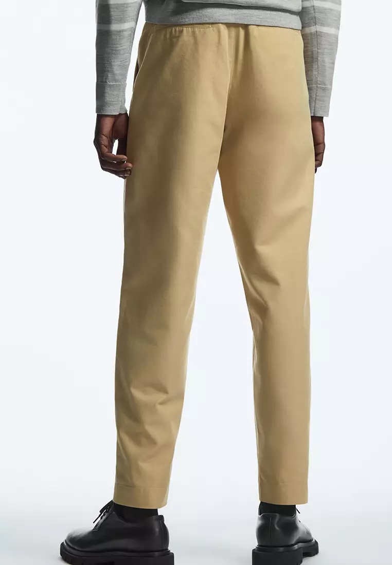 Buy COS Tapered Pleated Twill Chinos 2023 Online ZALORA Philippines