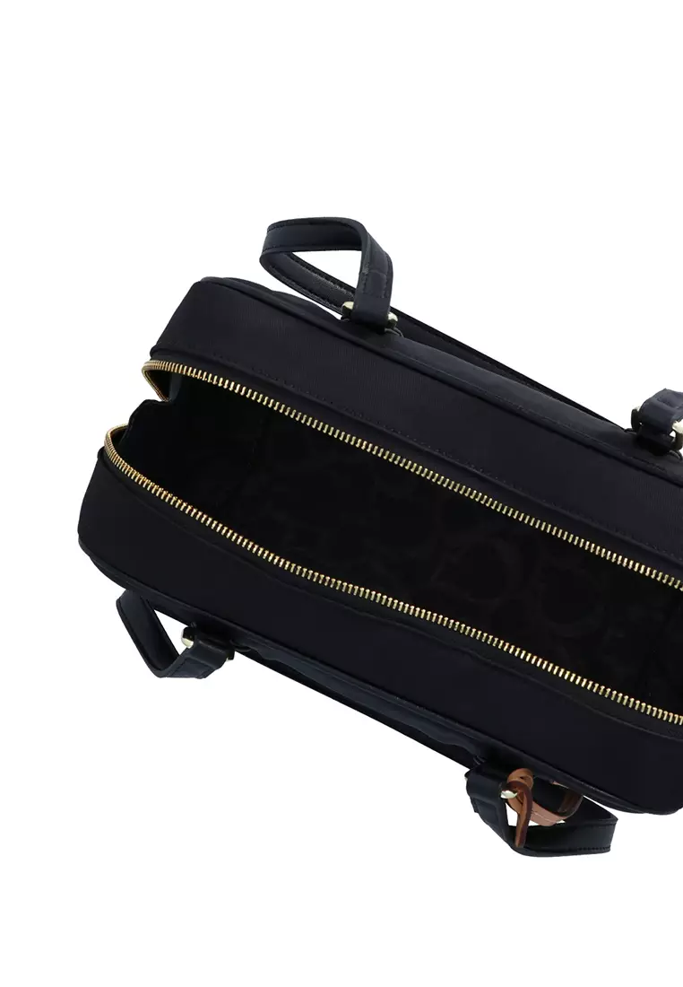 Bowie Nylon Handbag M - Black