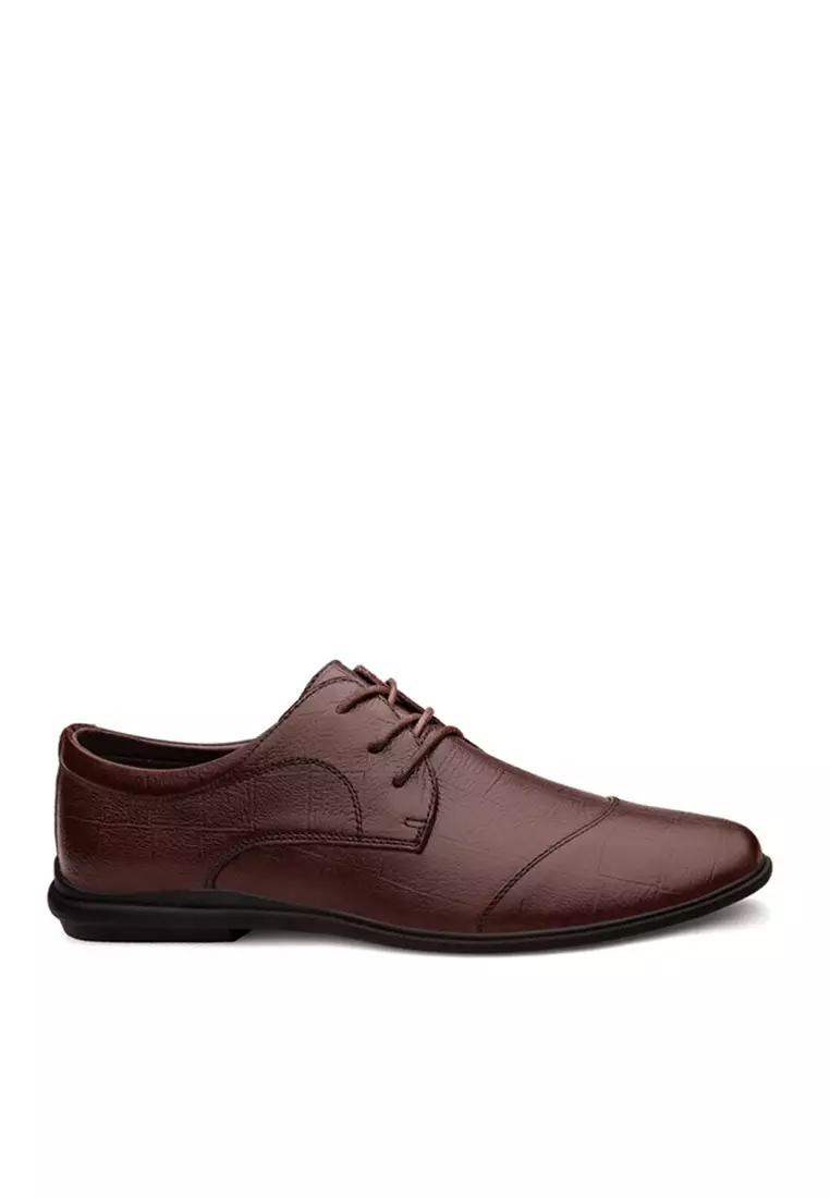 Discount on Twenty Eight Shoes  shoes - SKU: VANSA Simple Top Layer Cowhide Business Shoes VSM-F5208