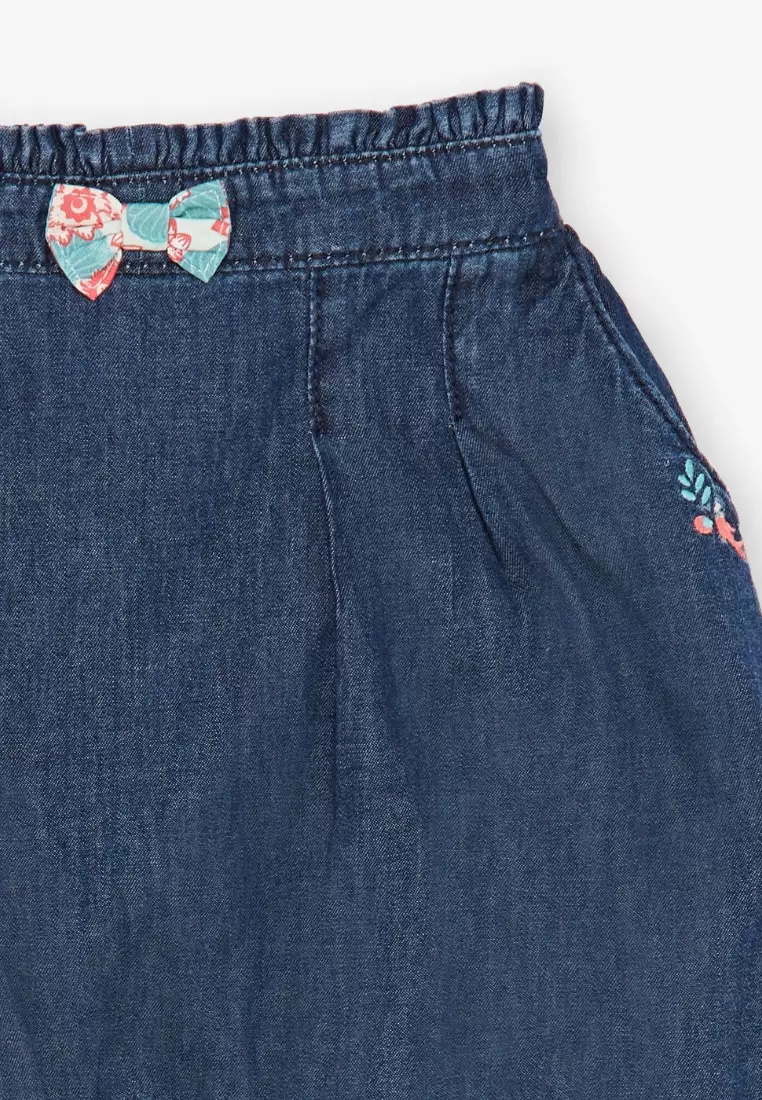 Floral Detail Long Pants