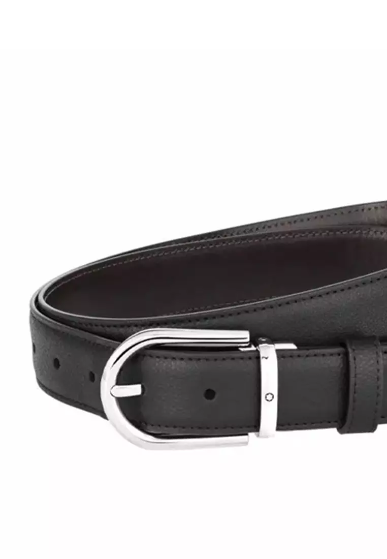 Men's Waist Belt in Black 128757