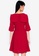 ZALORA BASICS multi Oversized Collar Dress with Frills 2DC98AA5F400A2GS_2