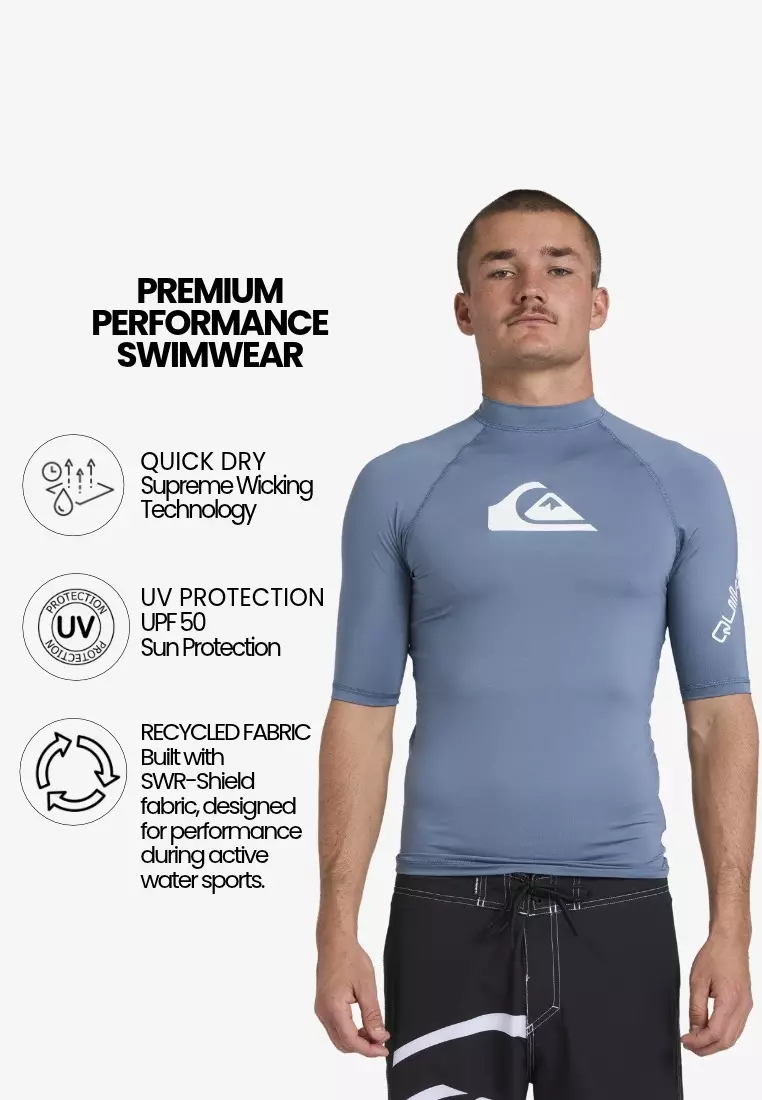 Buy Quiksilver Mens All Time Rash Vest 2026 Online | ZALORA