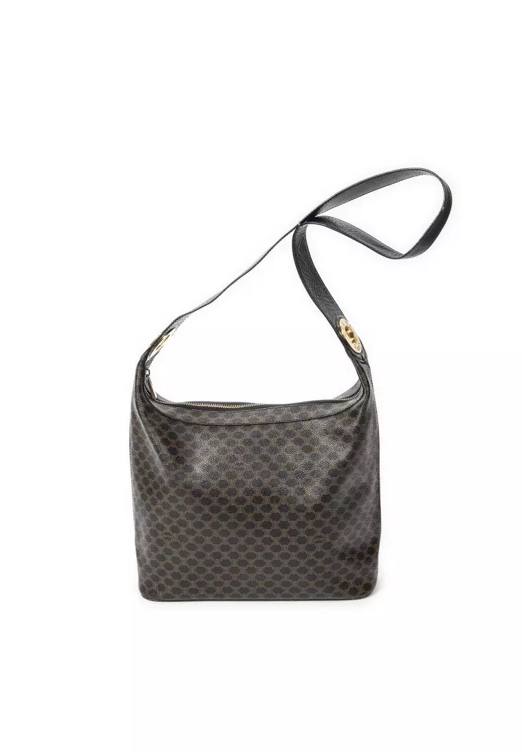 Pre-Loved Vintage Shoulder Zip Hobo