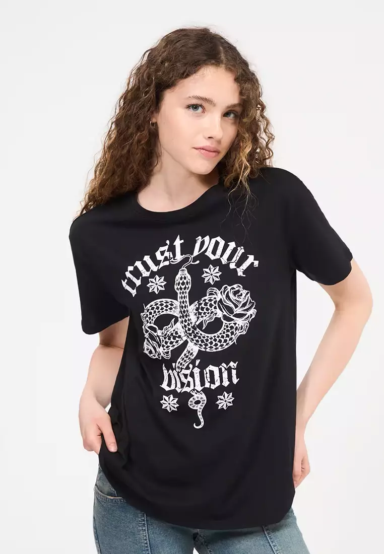 Buy Terranova Terranova Crew Neck T Shirt for Women 2024 Online