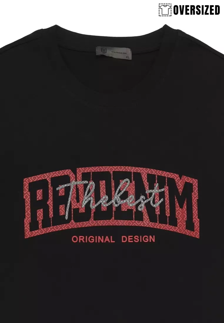 RBJ T-Shirt Katun Premium Oversized Pria 9246029