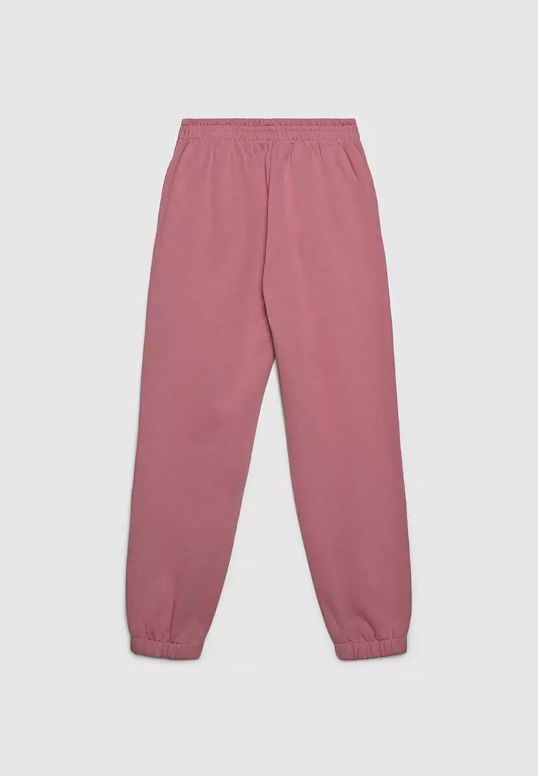 Women's Cuffed Elastic Waist Jogger Pants