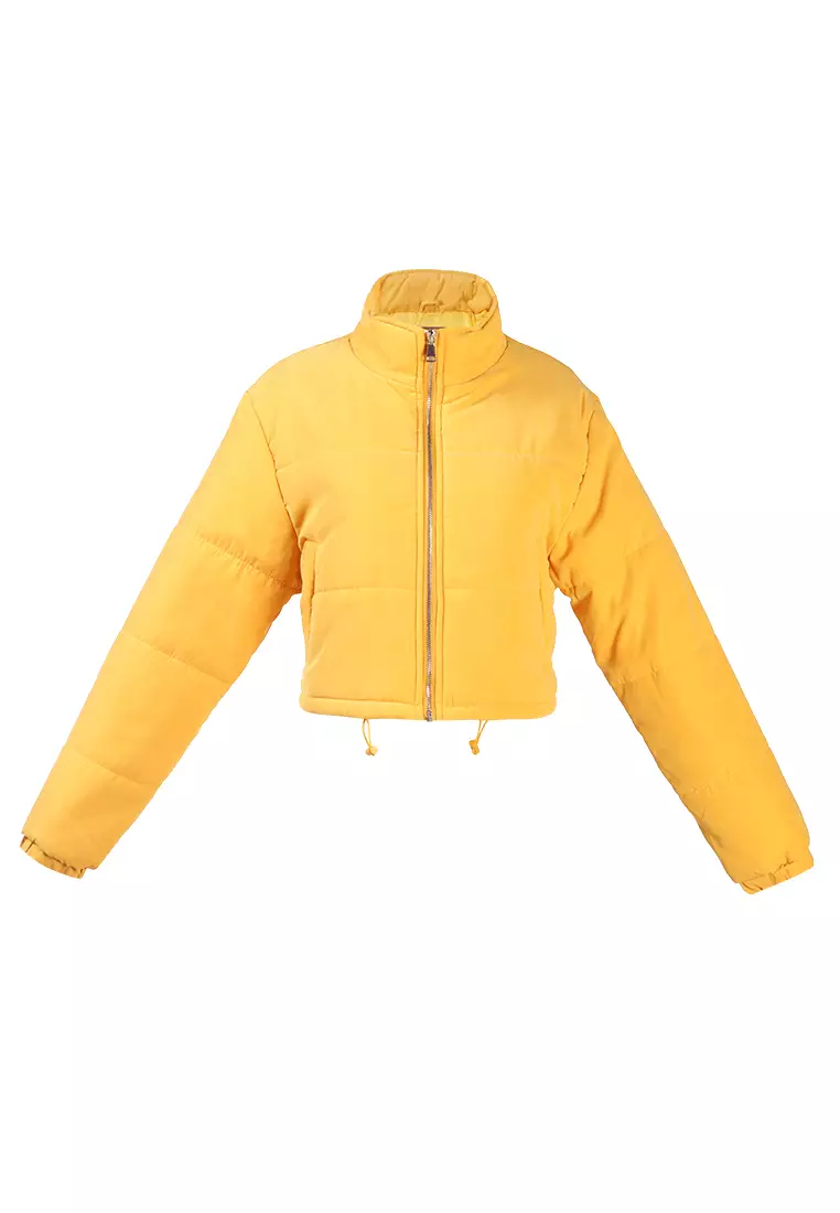 Esther Modern Cotton Jacket - Yellow