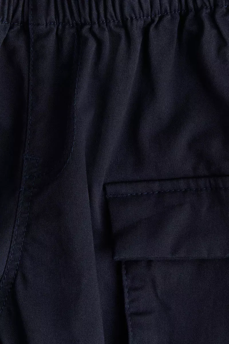 Cotton cargo trousers