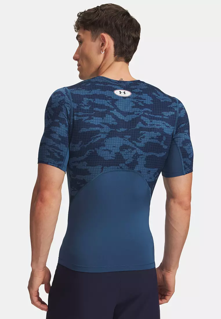 HeatGear® Printed Men's Short Sleeves Top