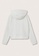 MANGO KIDS white Cropped Sweatshirt Hoodie 0D68AKA0CCECA6GS_2