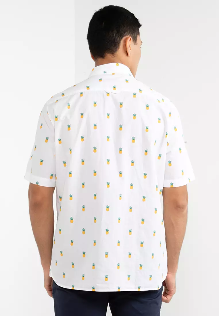 Vans pineapple button top up