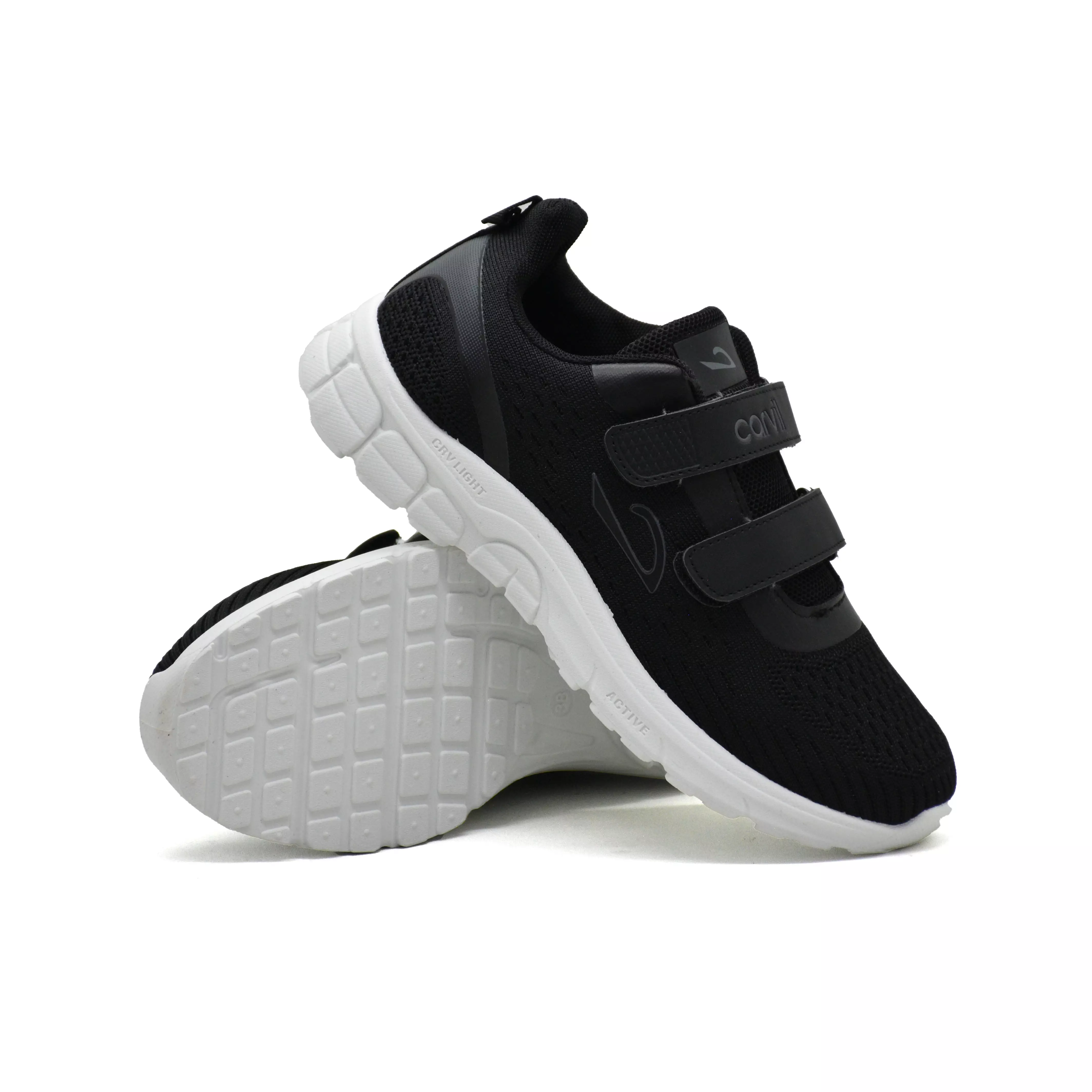 Carvil Sepatu Anak Mizura-01 LT Black/White