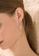 ZITIQUE silver Women's Square & Pentagram & Bead Tassel Earrings - Silver 6A400AC9E77CE3GS_3