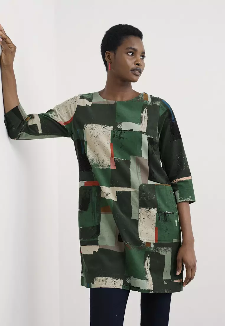 Seasalt Cornwall Green Port Gaverne Tunic