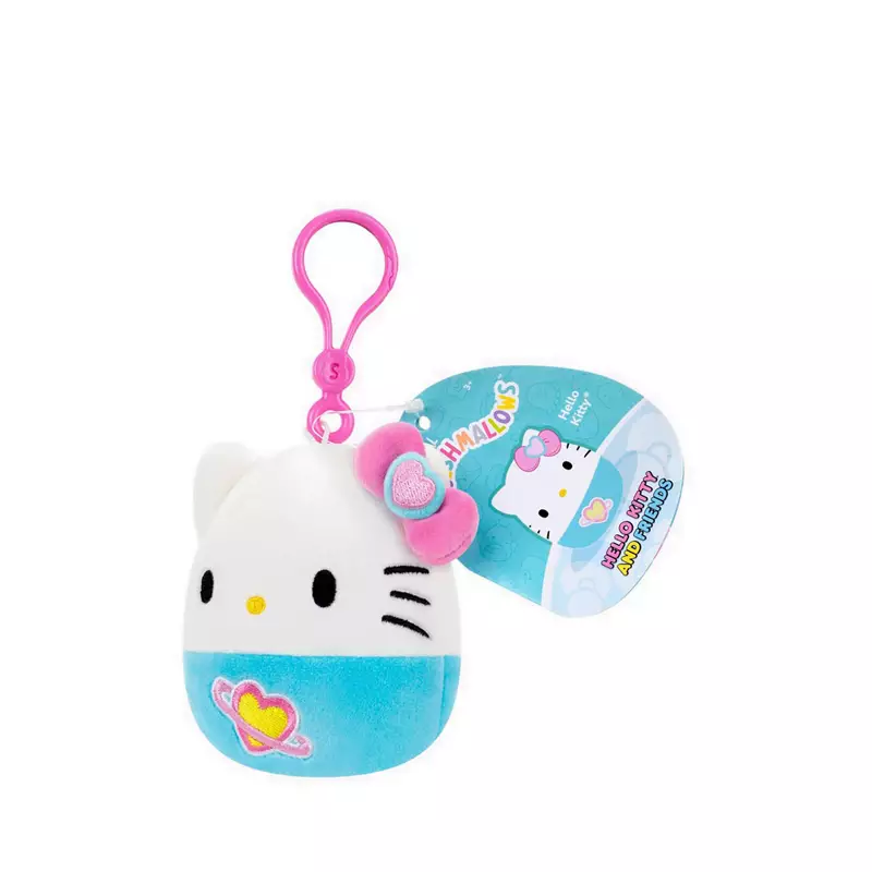 Squishmallows Wave 27 Clip On Plush Kawaii Hello Kity - SQMSQSN01322