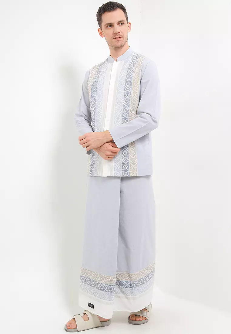 Damson Long Sleeve Baju Koko