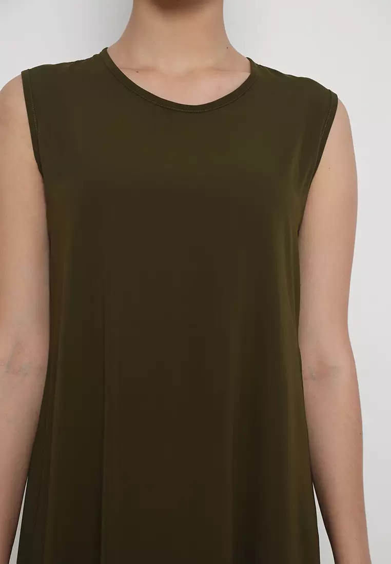 Lavani Manset Dress Army