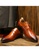 Twenty Eight Shoes brown Galliano Leathers Monk Strap Shoes DS8988-21-22 14C6FSH665263AGS_6