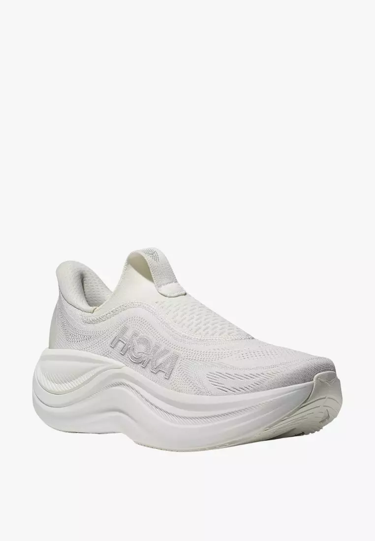 Skyward Laceless Women Running Cream