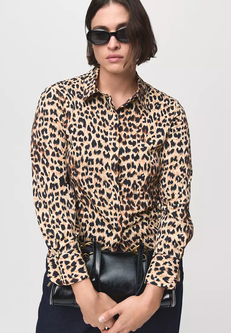 Fluid Long-Sleeved Blouse