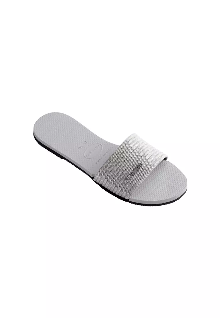 Havaianas You Malta Metallic Sandals ICE GREY